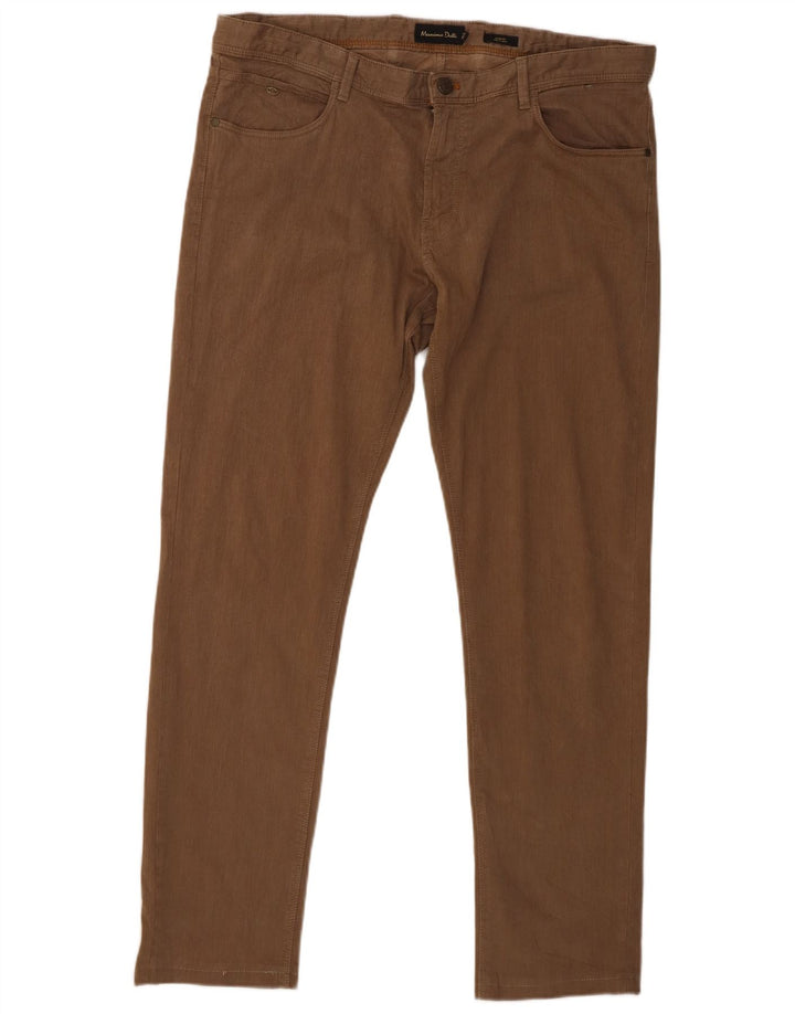Massimo Dutti Herre Slim Jeans EU 46 XL W36 L30 Brun