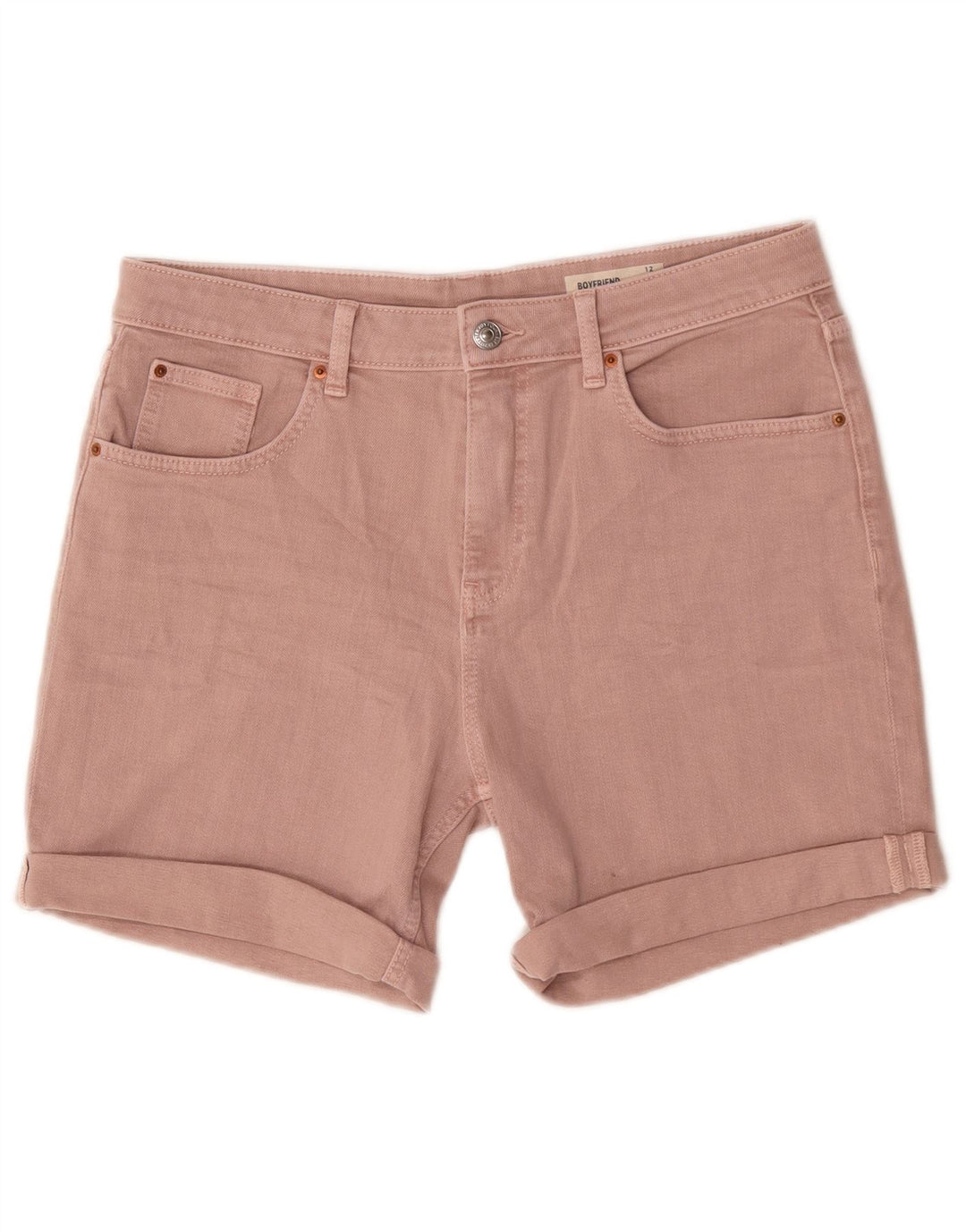 Marks & Spencer denimshorts til kvinder UK 12 Medium W30 Pink Bomuld