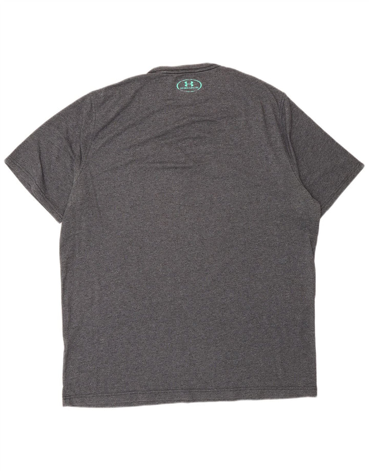 UNDER ARMOUR Mens T-Shirt Top XL Grey