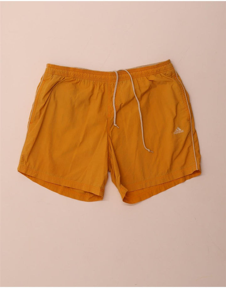 ADIDAS Badeshorts til mænd XL Gul Nylon