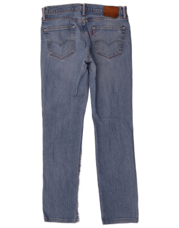 Levi's Dame Slim Jeans W33 L32 Blå Bomuld