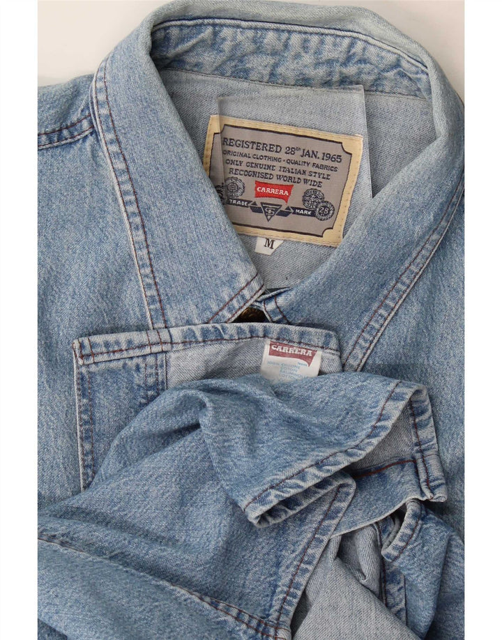 Carrera denimskjorte til mænd Medium blå bomuld