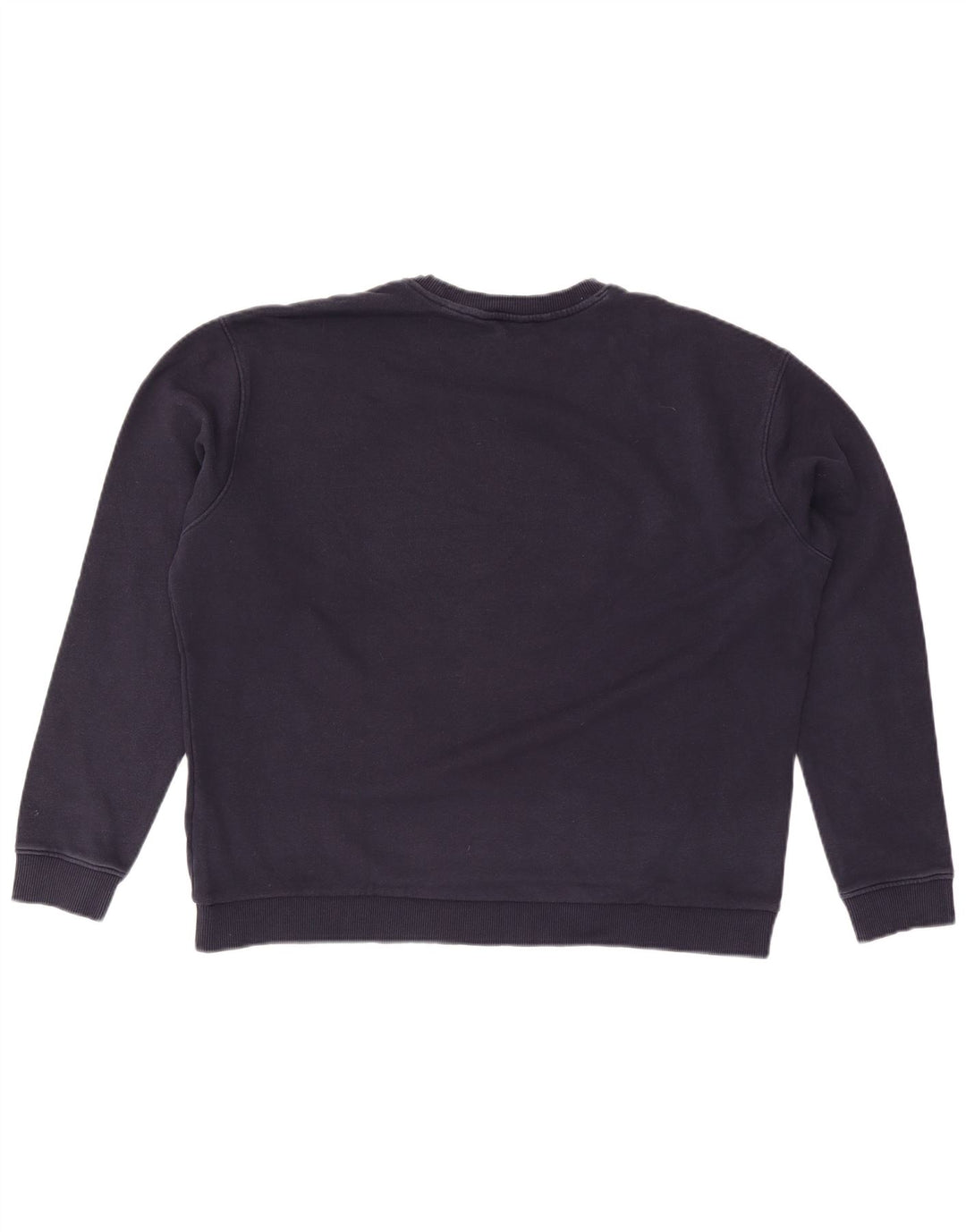 TED BAKER Dame sweatshirt i overstørrelse størrelse 4 Large Navy Blue Floral