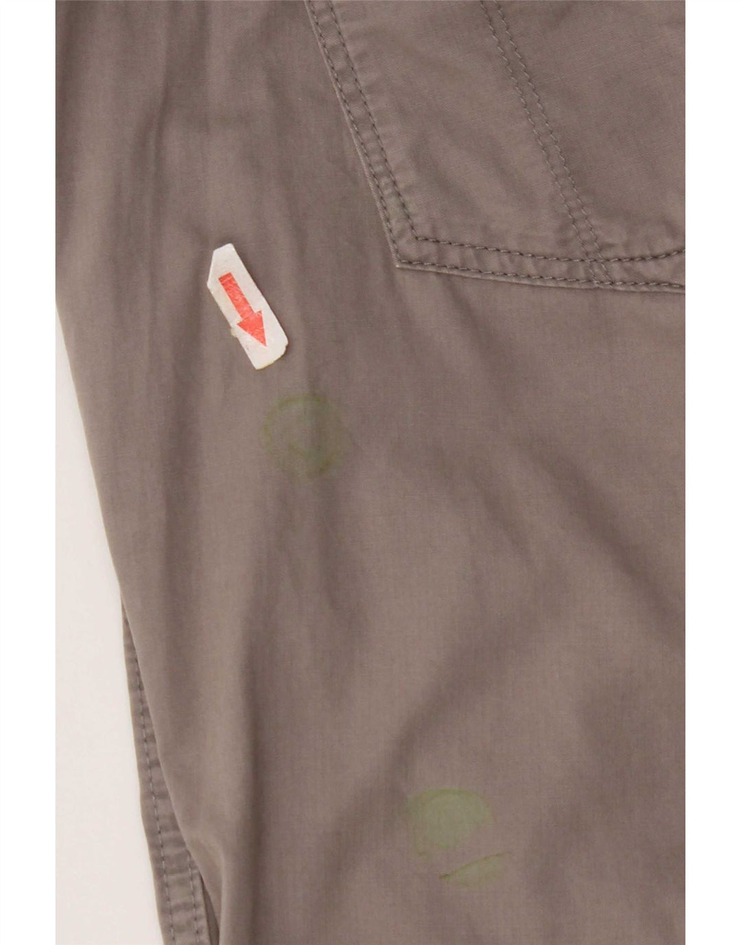 Eddie Bauer Dame Chino Shorts US 12 Large W34 Grå Bomuld
