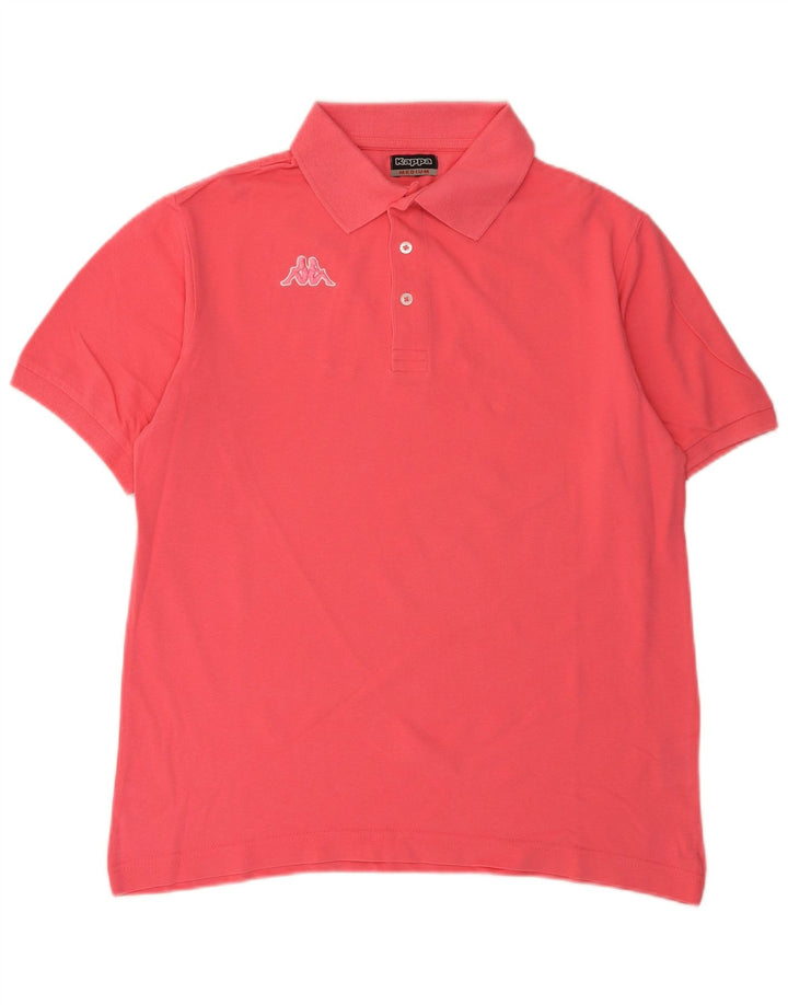 KAPPA Poloshirt til mænd Medium Pink Bomuld