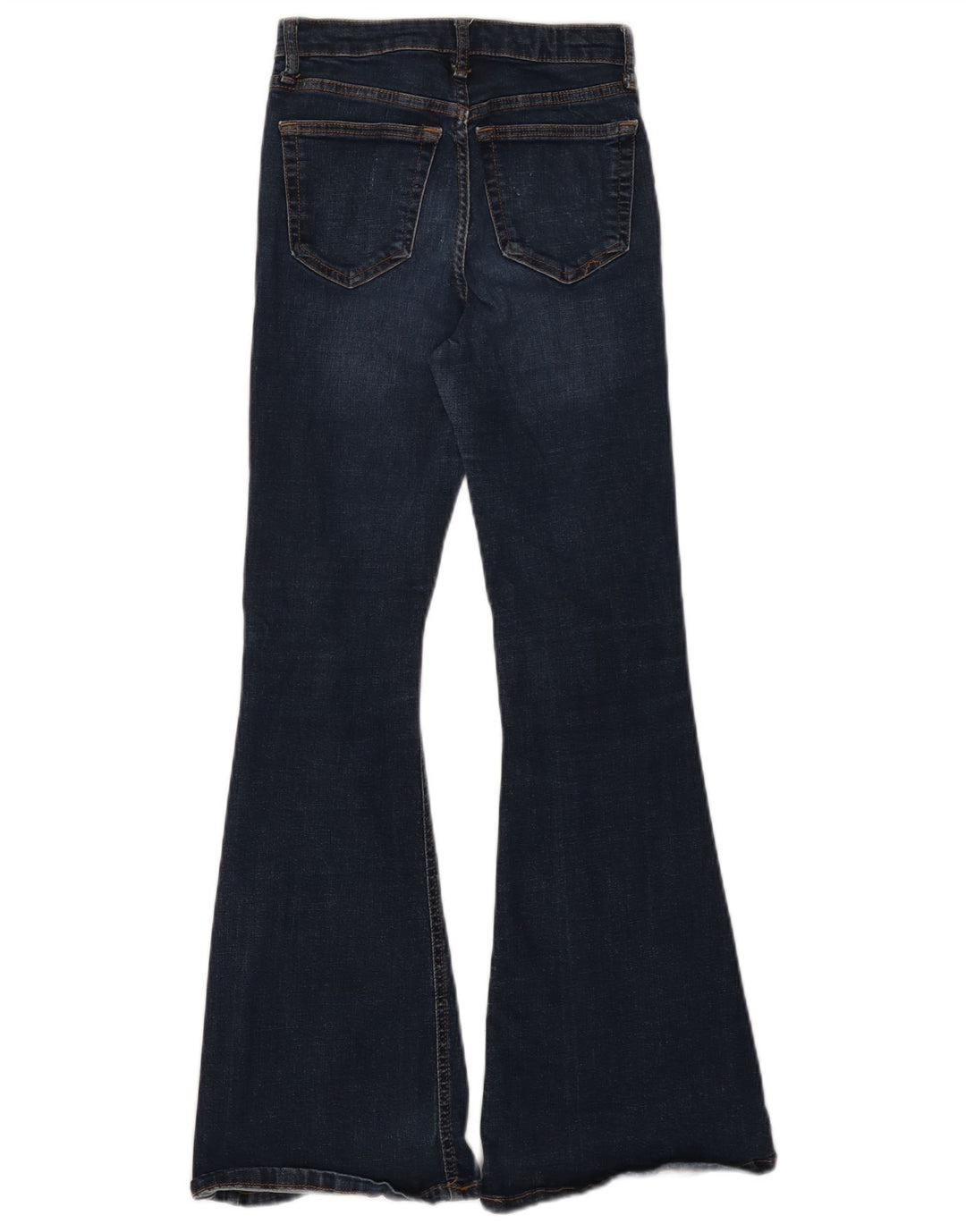 Topshop Dame Flared Jeans W26 L29 Blå Bomuld