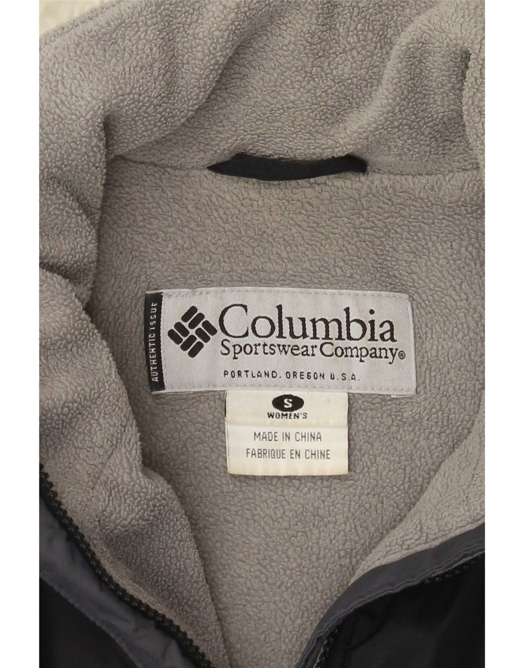 Columbia Skijakke til kvinder UK 10 Small Navy Blue Colourblock