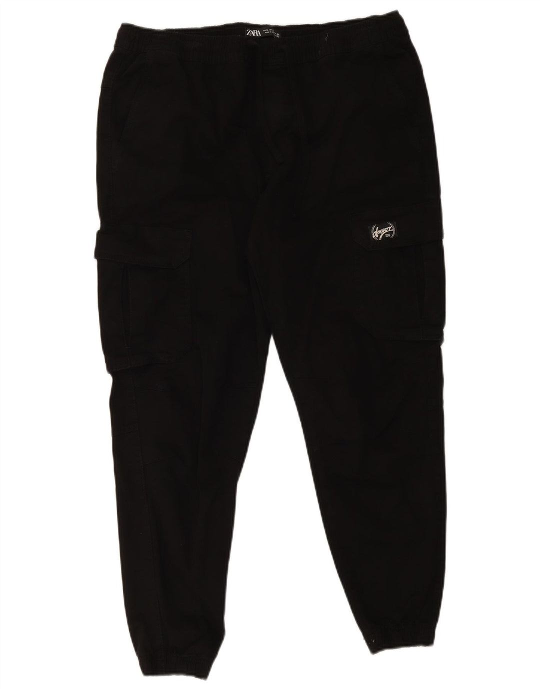 Zara Herre Joggers Cargo Bukser XL W34 L26 Sort
