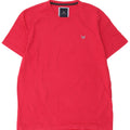 Crew Clothing Herre T-Shirt Top Stor Rød Bomuld