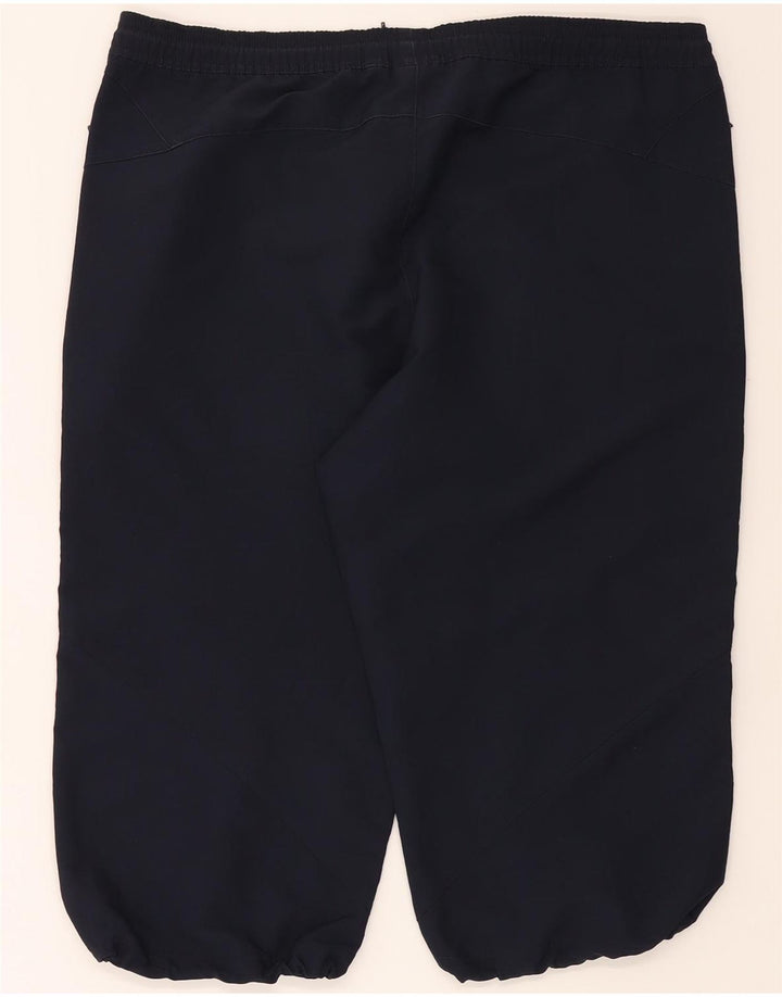 ADIDAS Mens Bermuda Sport Shorts Large Navy Blue Polyester Vintage Adidas and Second-Hand Adidas from Messina Hembry 