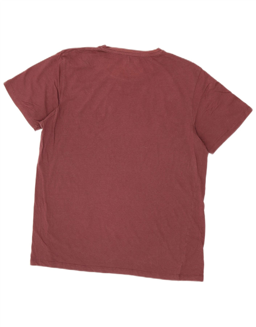Jack & Jones Herre Grafisk T-Shirt Top Stor Burgundy