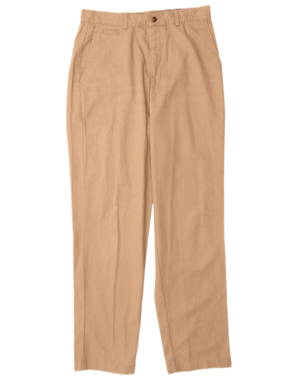 Dockers Herre Khakis Højtaljede Chinobukser US 12 Large W31 L31 Beige
