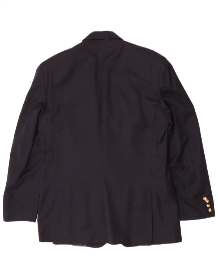 Paul & Shark Herre Yachting 2 Button Blazer Jacket IT 50 Large Navy Blue