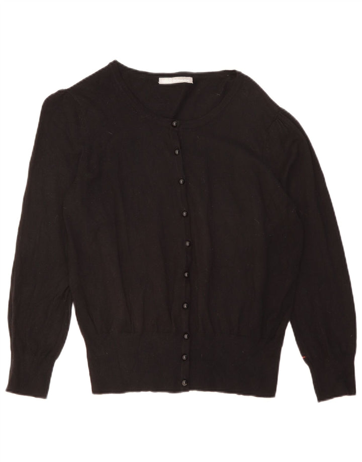 Marks & Spencer Dame Cardigan Sweater UK 14 Medium Black