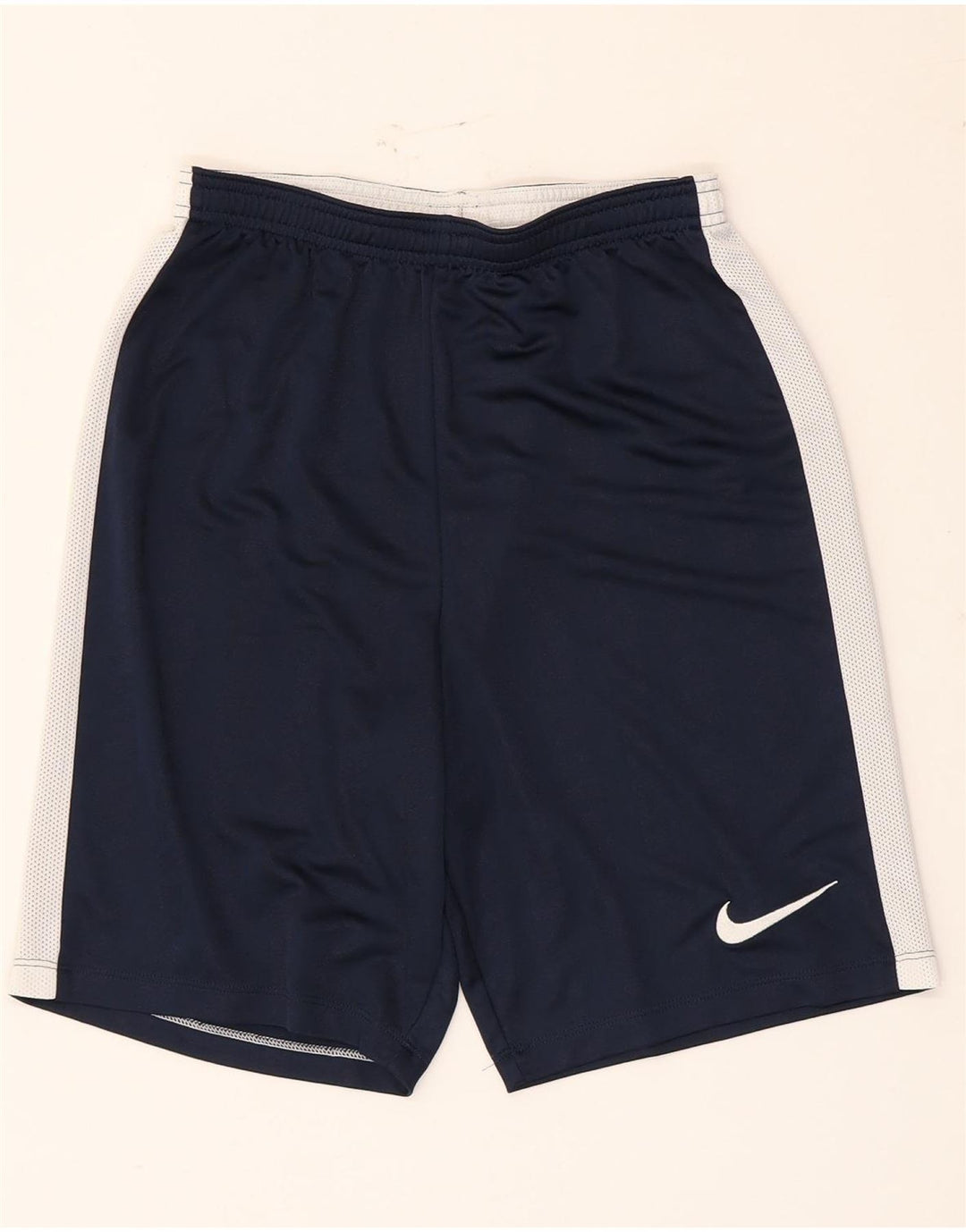 Nike Herre Dri Fit Sportshorts Små marineblå Colourblock Polyester