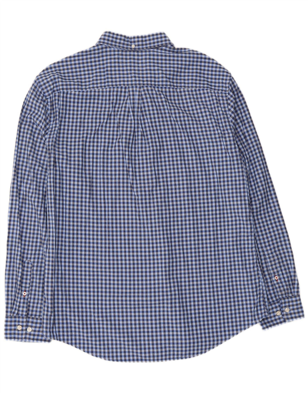 Tommy Hilfiger Herreskjorte XL Blå Gingham Bomuld