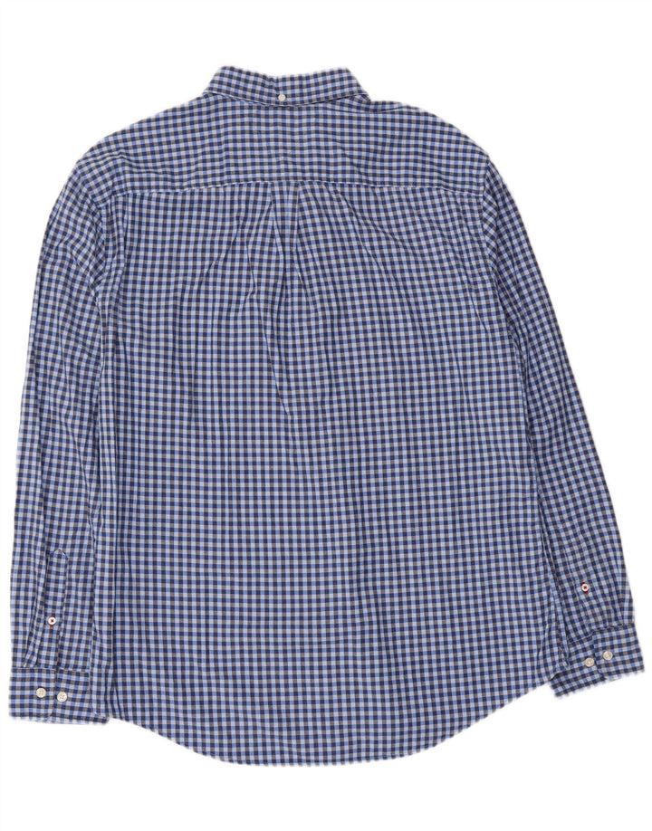 Tommy Hilfiger Herreskjorte XL Blå Gingham Bomuld