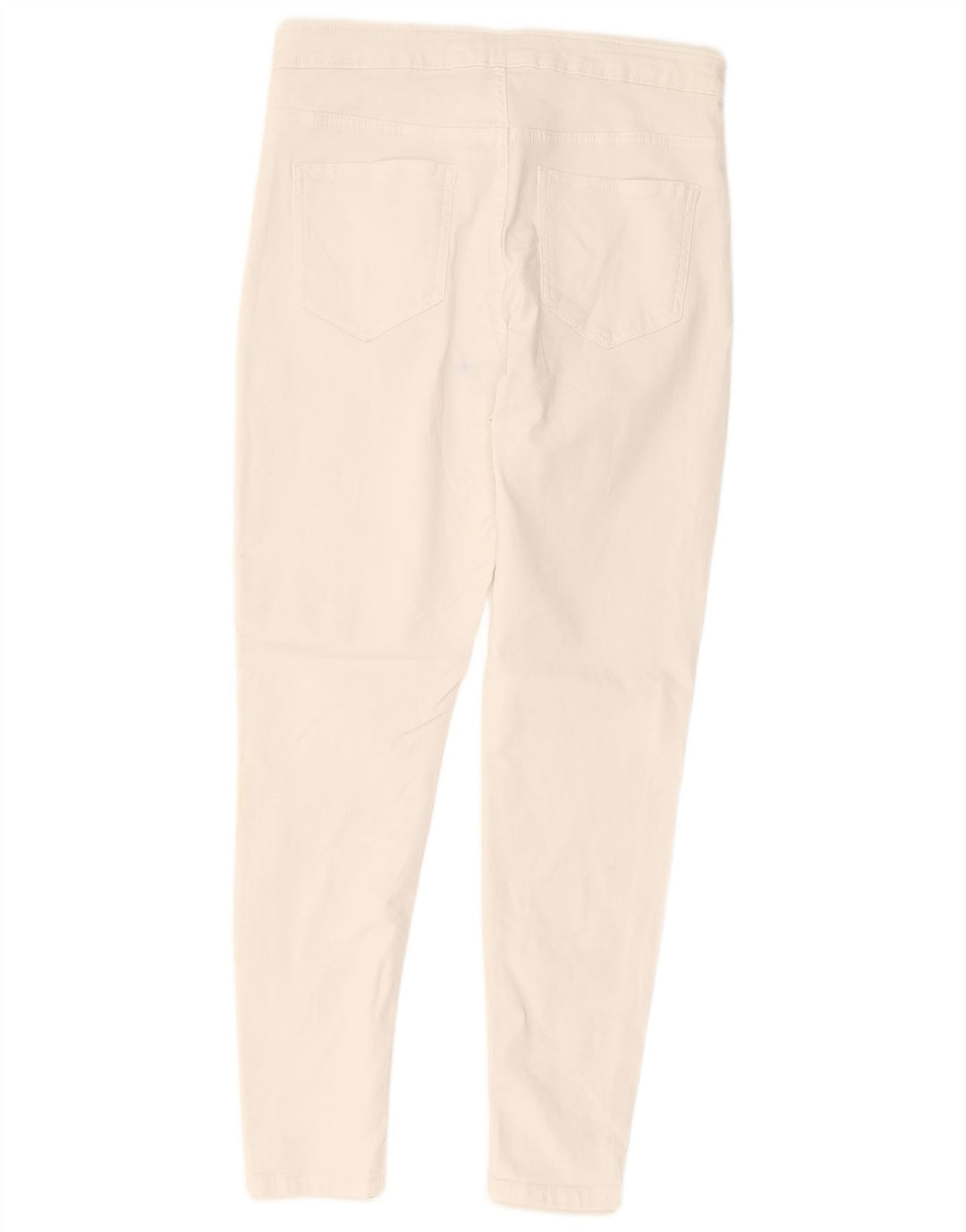Marks & Spencer Dame Regular Skinny Jeans UK 14 Medium W30 L27 White