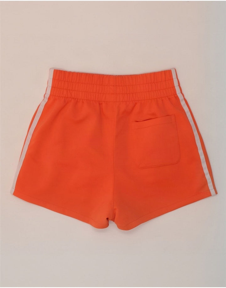 Adidas Dame Sports Shorts UK 10 Small Orange Polyester