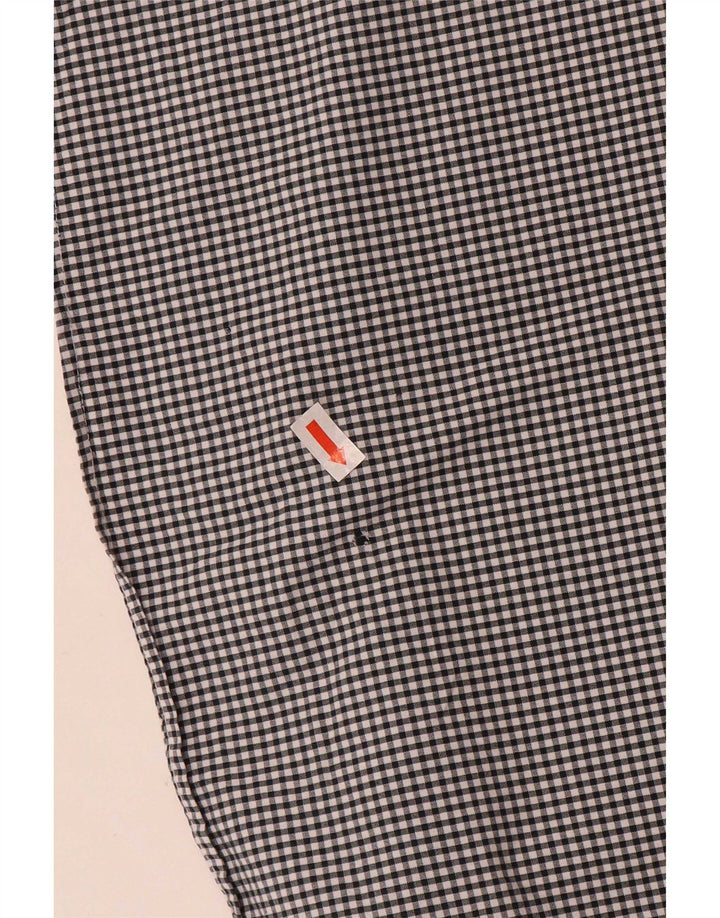 Ralph Lauren Herre Classic Fit skjorte Large Black Gingham Cotton