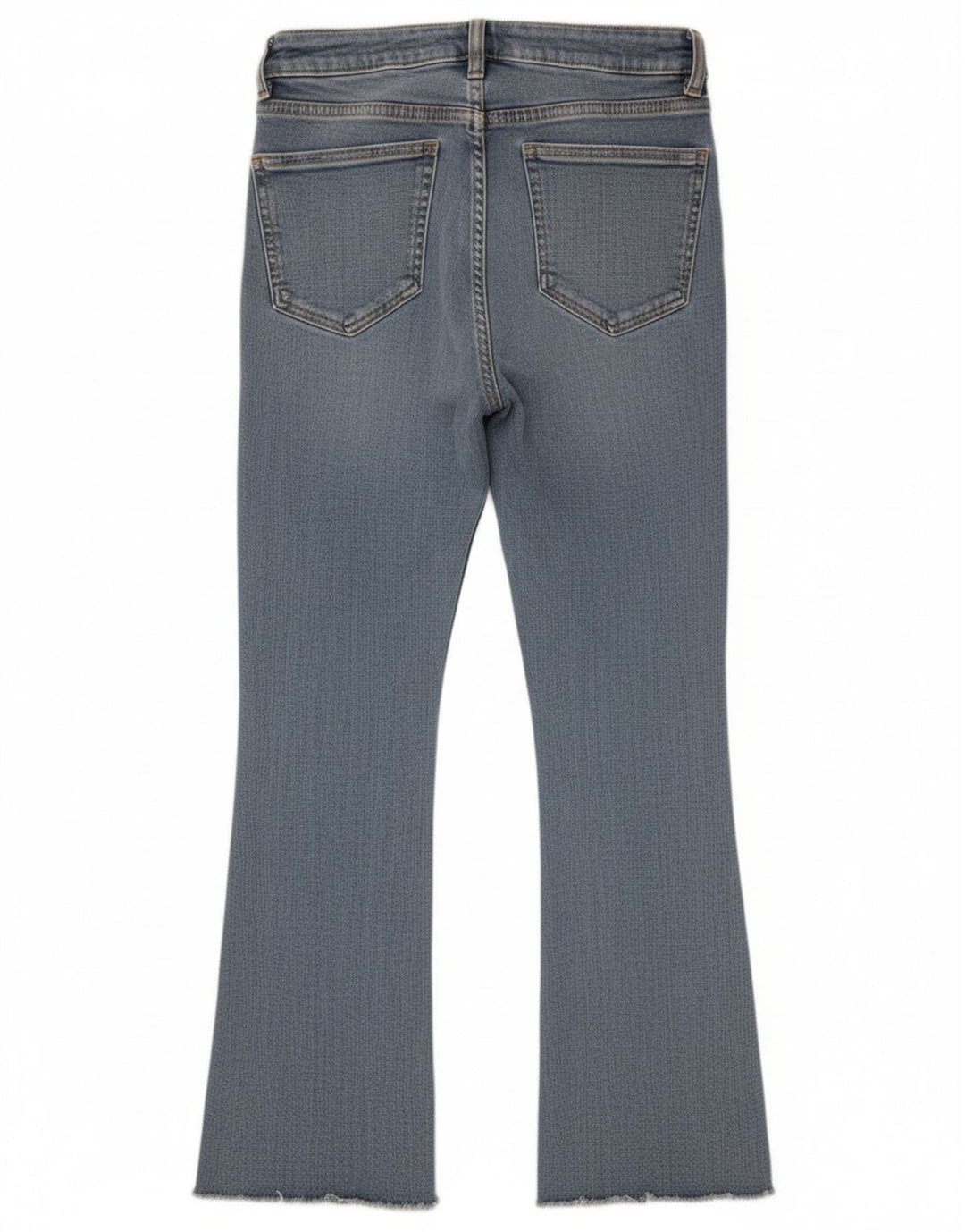 Zara Dame Flared Jeans EU 34 2XS W24 L25 Blå