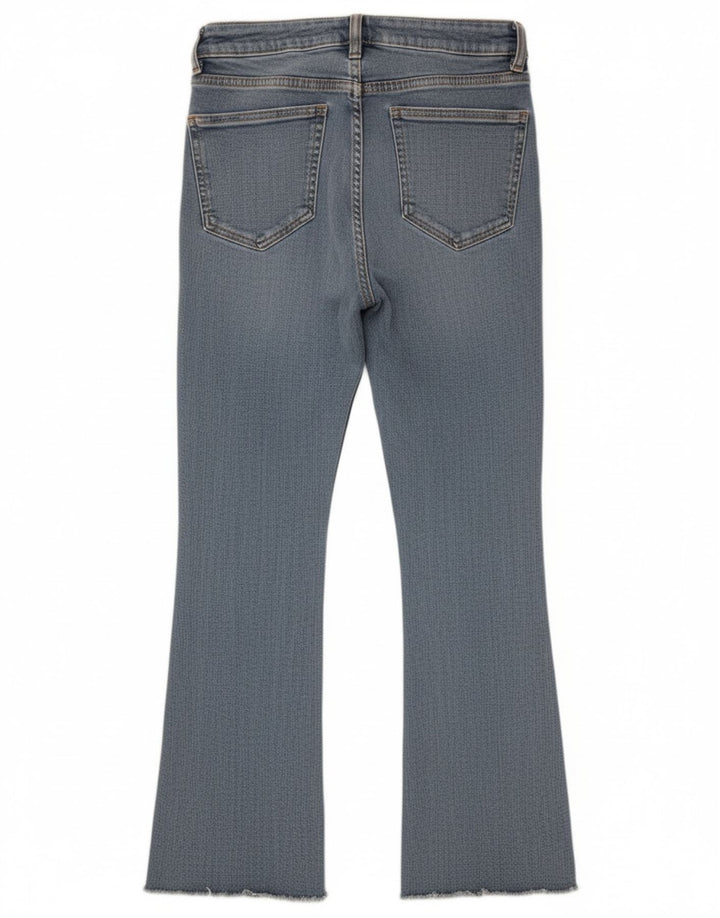 Zara Dame Flared Jeans EU 34 2XS W24 L25 Blå