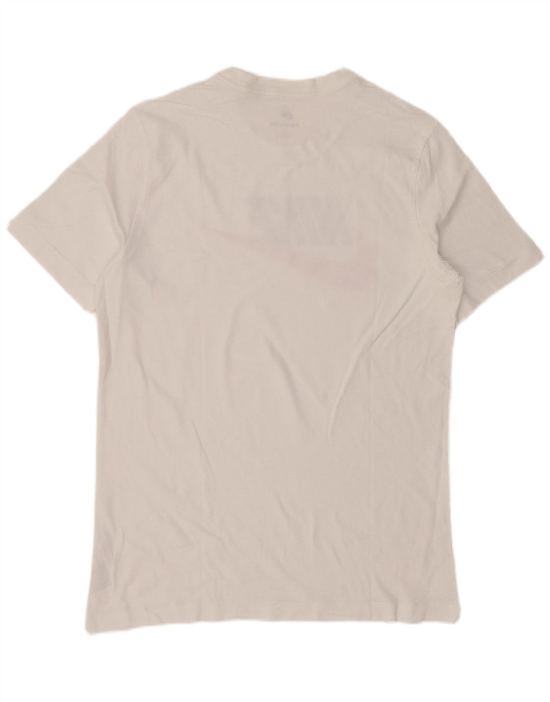 Nike grafisk T-shirt top til mænd, stor hvid bomuld