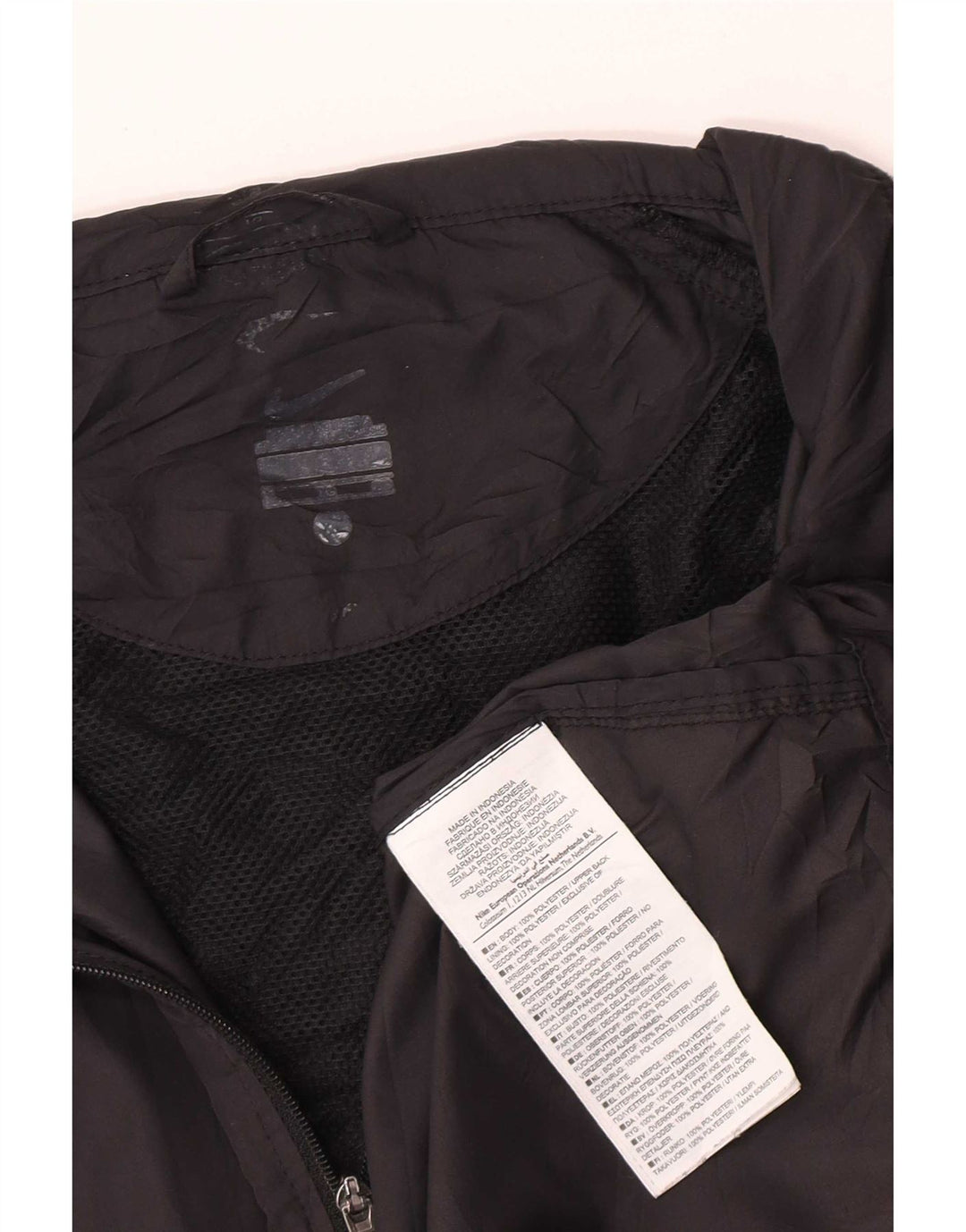 Nike træningsdragt topjakke til mænd XL sort polyester