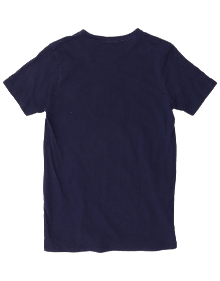 Champion Herre grafisk T-shirt top lille marineblå bomuld