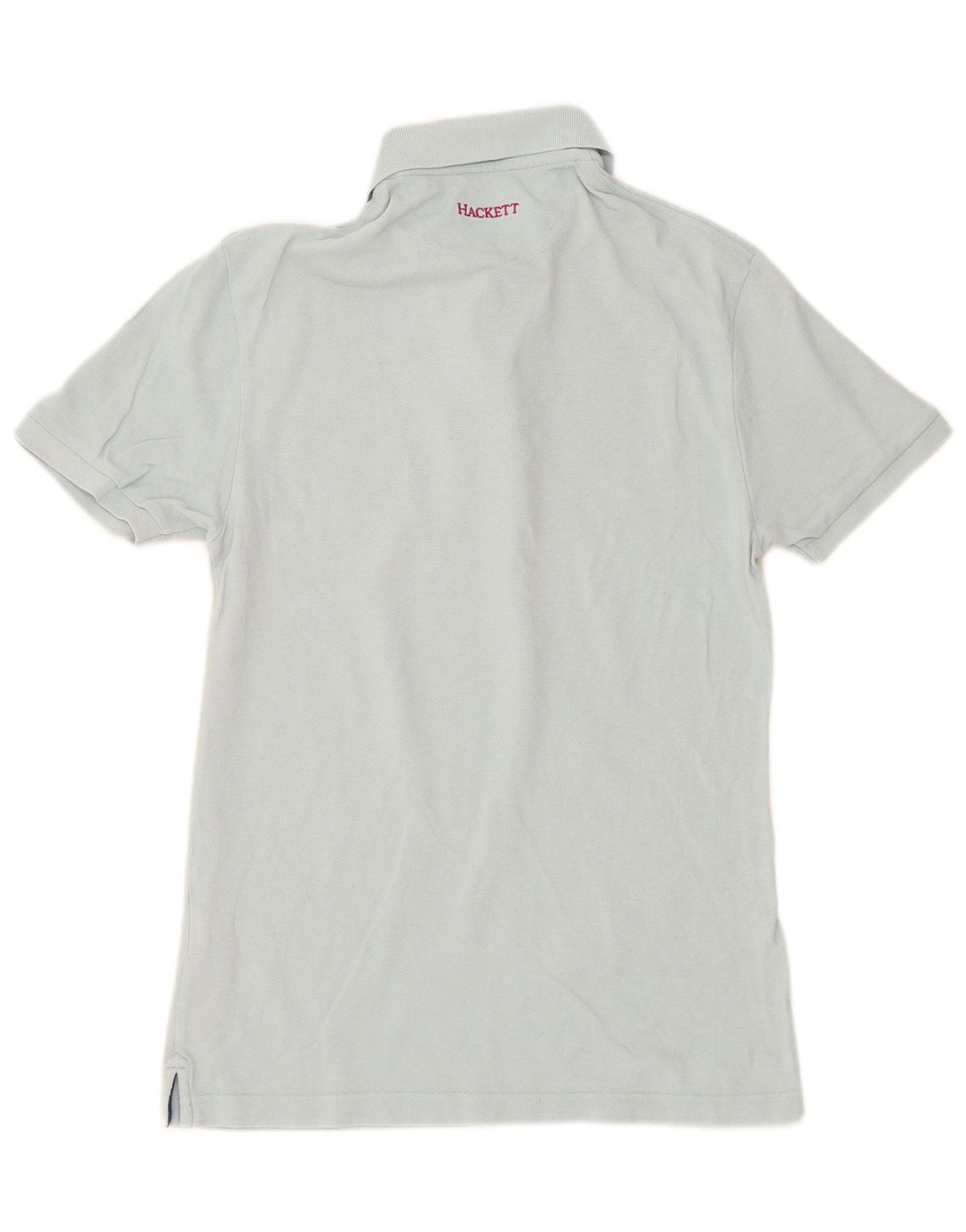 Hackett Herre Slim Fit Polo Shirt Lille Blå Bomuld