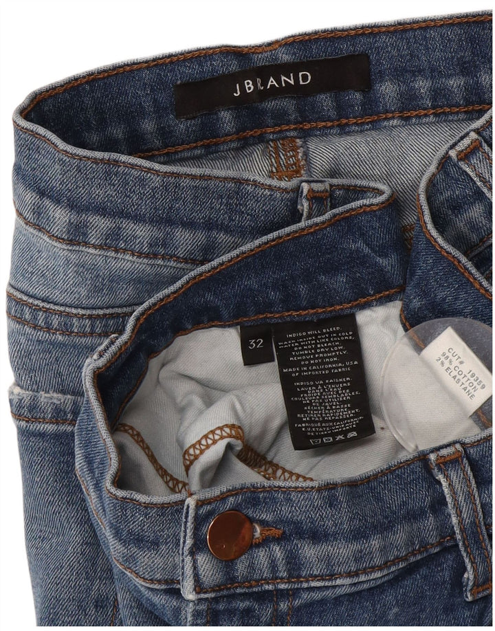 J.Brand Dame Slim Jeans W32 L28 Blå Bomuld