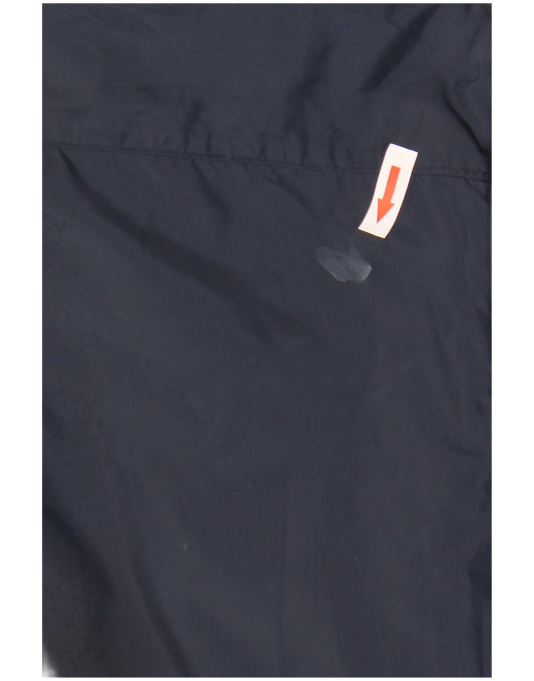 Zara Herre Windbreaker Jacket UK 42 XL Navy Blue Polyester