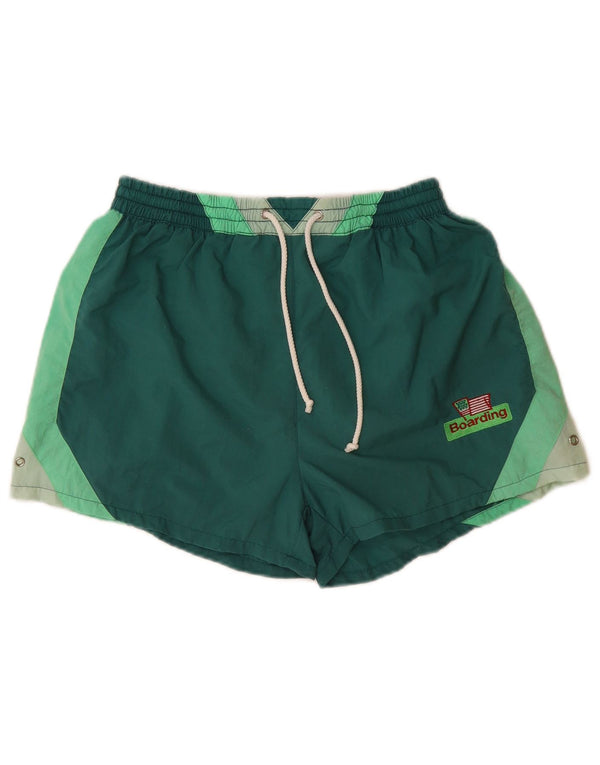 SWASH Badeshorts til drenge 11-12 år Medium Grøn Colourblock Polyamid
