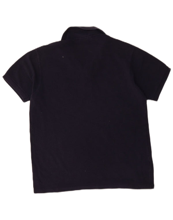 Lacoste herre klassisk pasform poloshirt størrelse 4 Medium marineblå bomuld