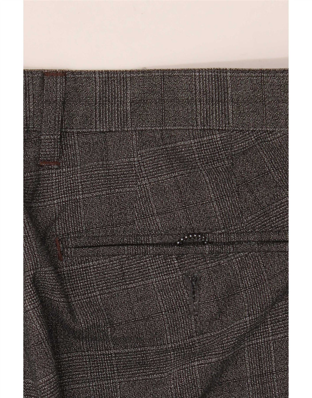 Ted Baker Herre Slim Suit Bukser W32 L30 Grå ternet polyester