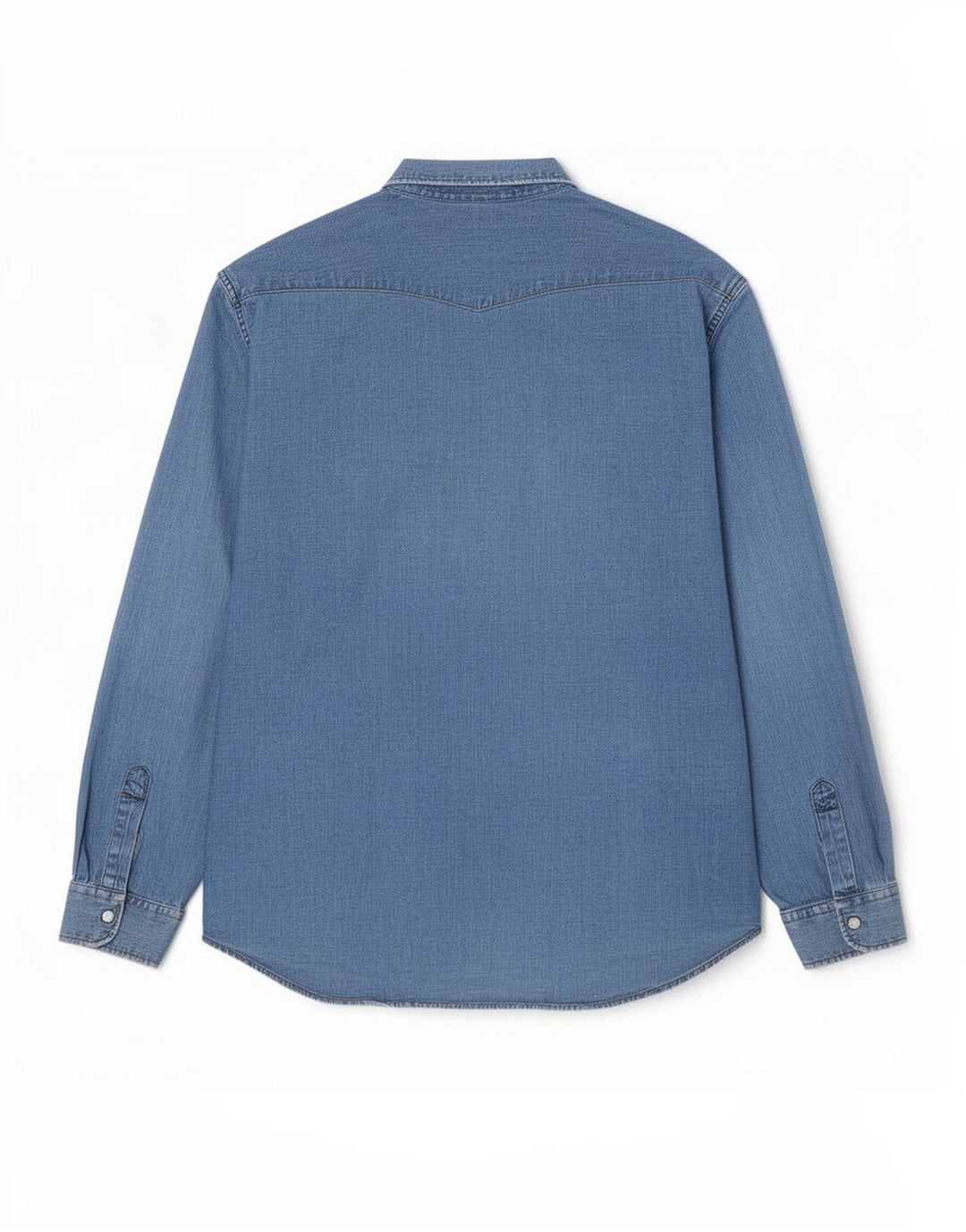 Carrera denimskjorte til mænd 2XL blå bomuld