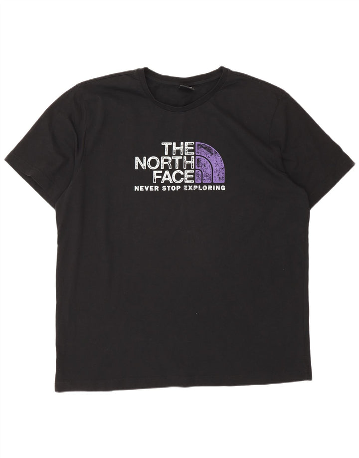 The North Face Herre Grafisk T-Shirt Top XL Sort