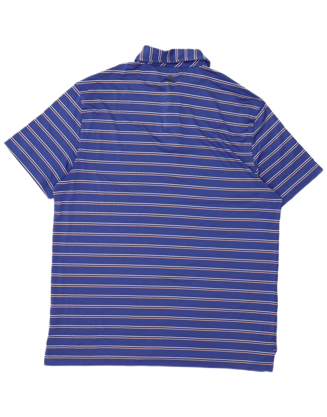 IZOD Golf Polo Shirt til mænd Stor blå stribet polyester