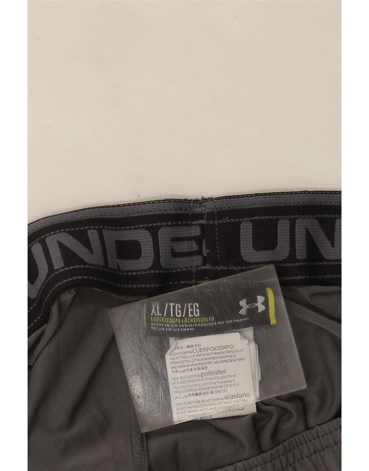 Under Armour Herre Sportshorts XL Grå Polyester
