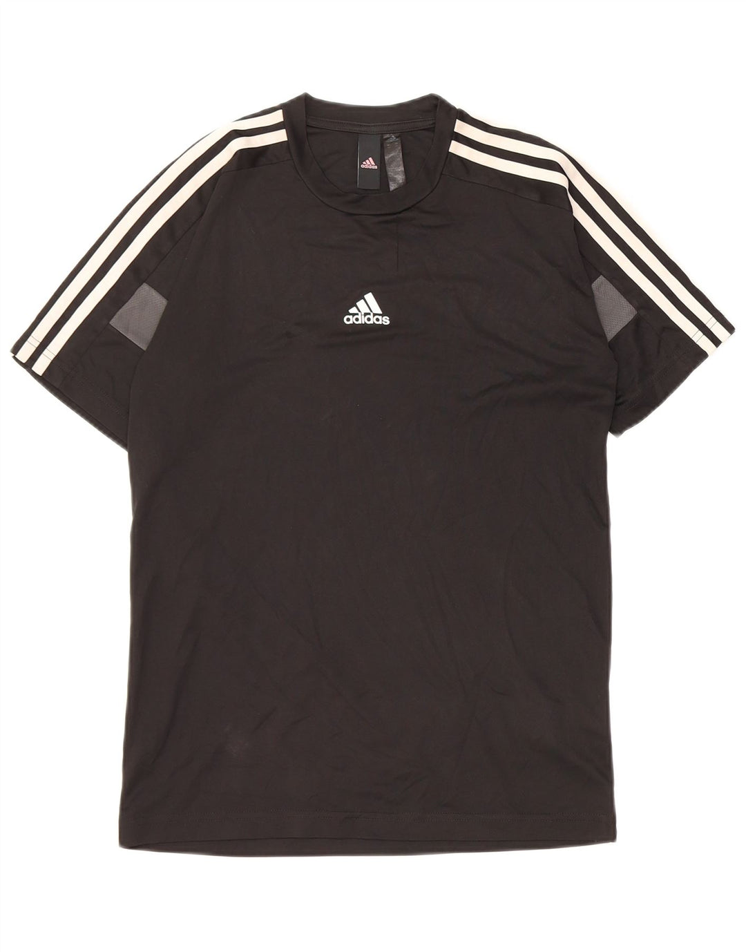 Adidas Herre T-Shirt Top XS Sort Polyester