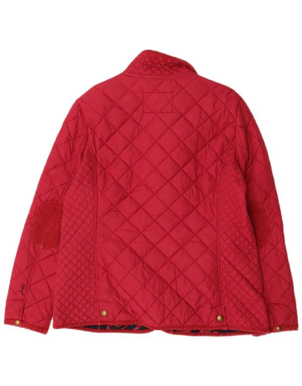 Joules Womens Quilted Jacket UK 16 Large Pink
