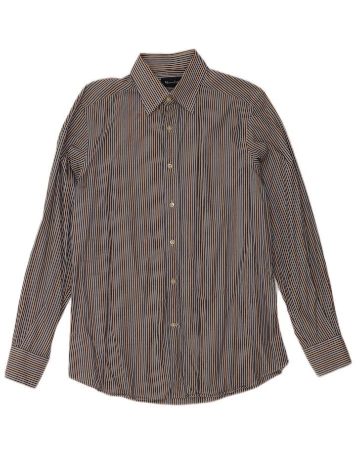 Massimo Dutti Herreskjorte str. 40 Medium Blå Stribet