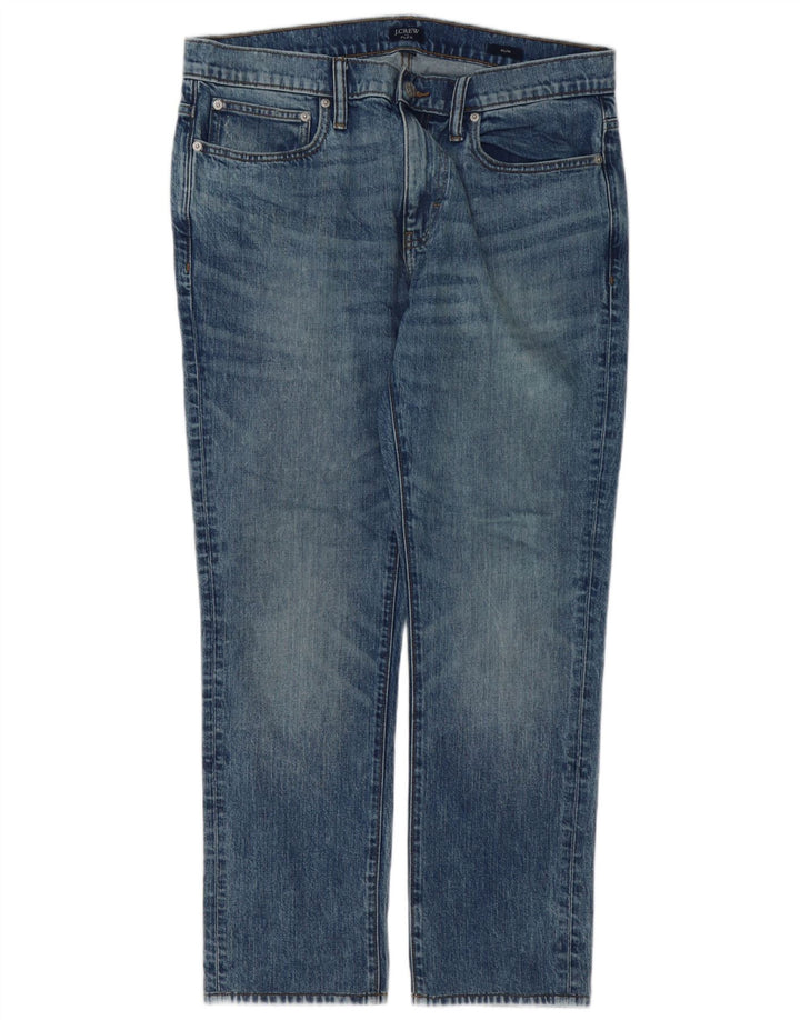 J. Crew Slim Jeans til mænd W34 L28 blå bomuld