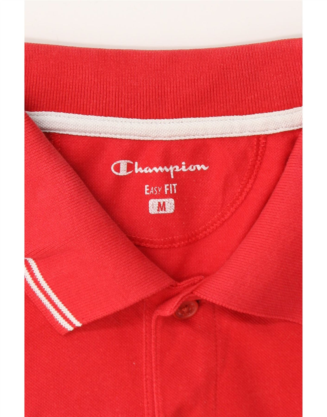 Champion Herre Easy Fit Polo Shirt Medium Rød