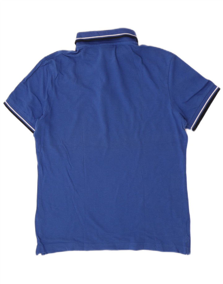 Diadora herre poloshirt Medium blå bomuld