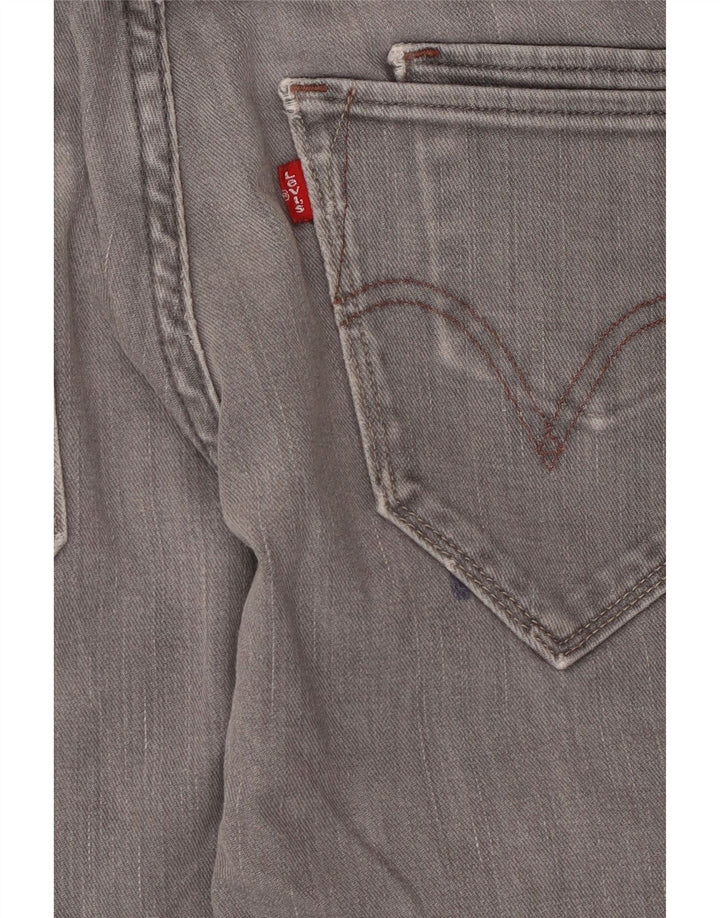 Levi's Dame 511 Skinny Jeans W33 L30 Grå Bomuld