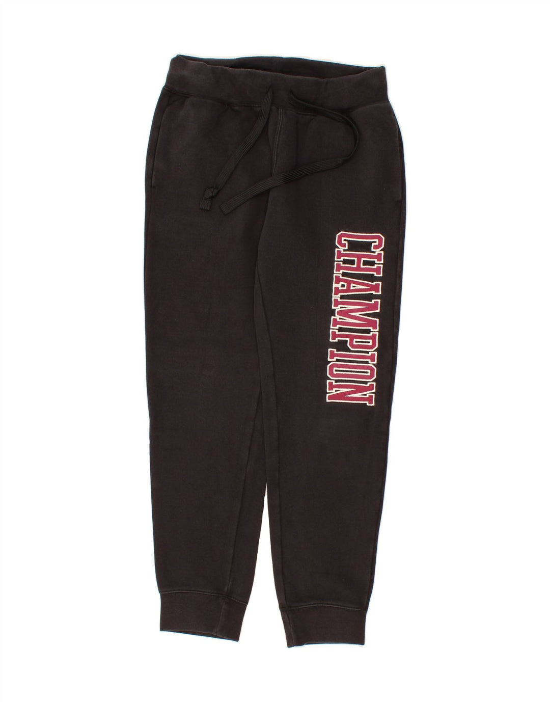 CHAMPION Mens Graphic Tracksuit Trousers Joggers XS  Black Vintage Champion and Second-Hand Champion from Messina Hembry 