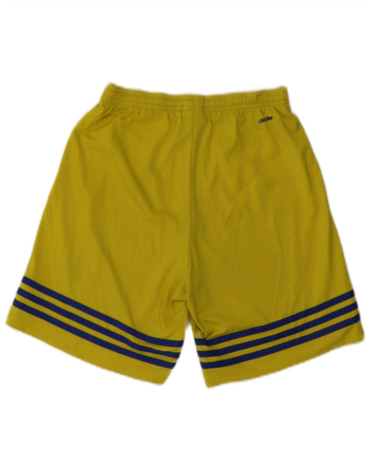 ADIDAS Herre Climalite Sportshorts Små gule polyester
