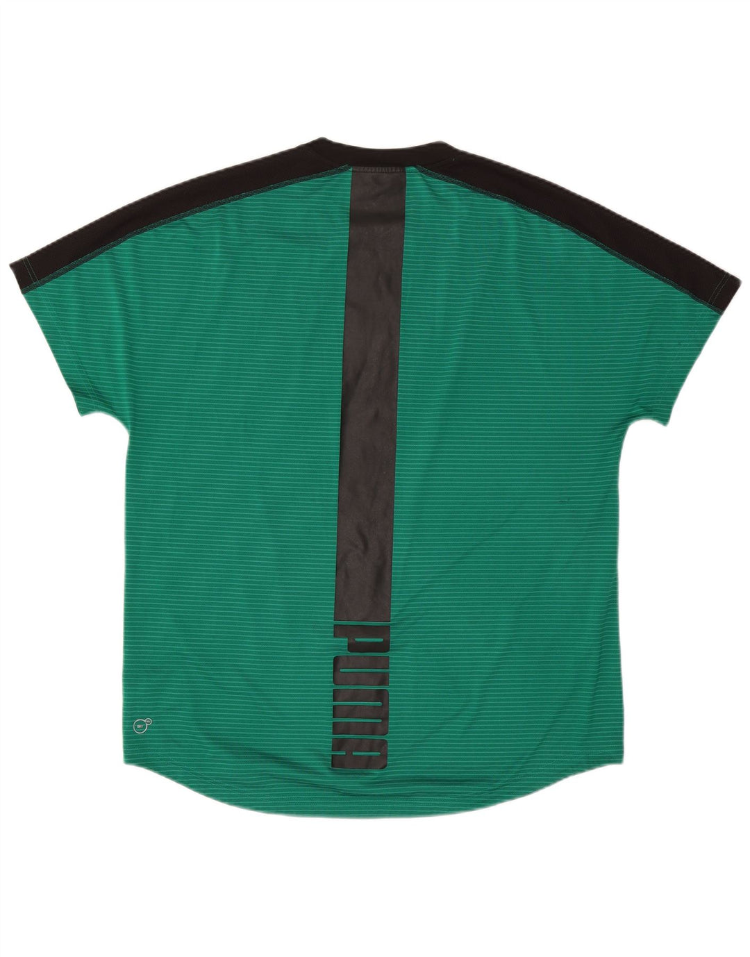Puma Herre Grafisk T-Shirt Top XL Grøn Colourblock Polyester