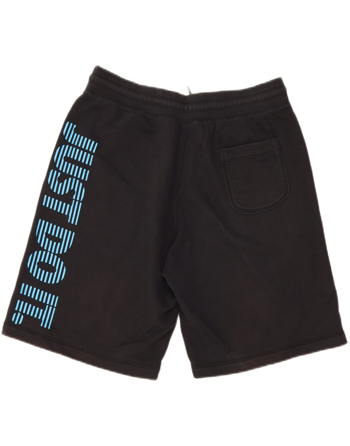 NIKE Grafiske sportsshorts til mænd, store sorte bomuld